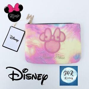 Disney Minnie Mouse Makeup/Coin Purse Tie Dye -1
